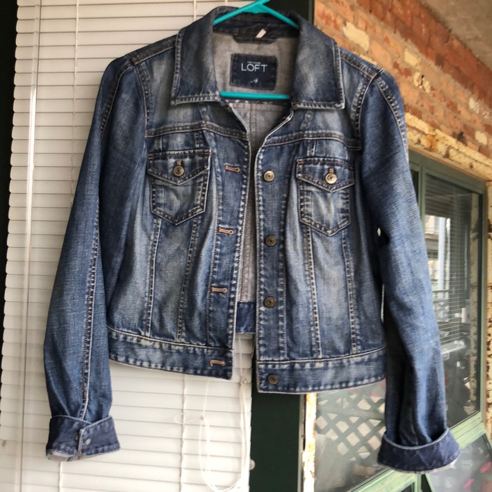 Ann Taylor Loft Denim Jacket